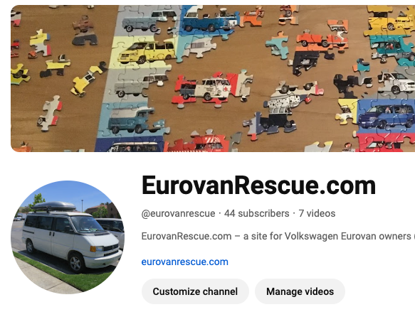 What Eurovan projects are on your to do list?